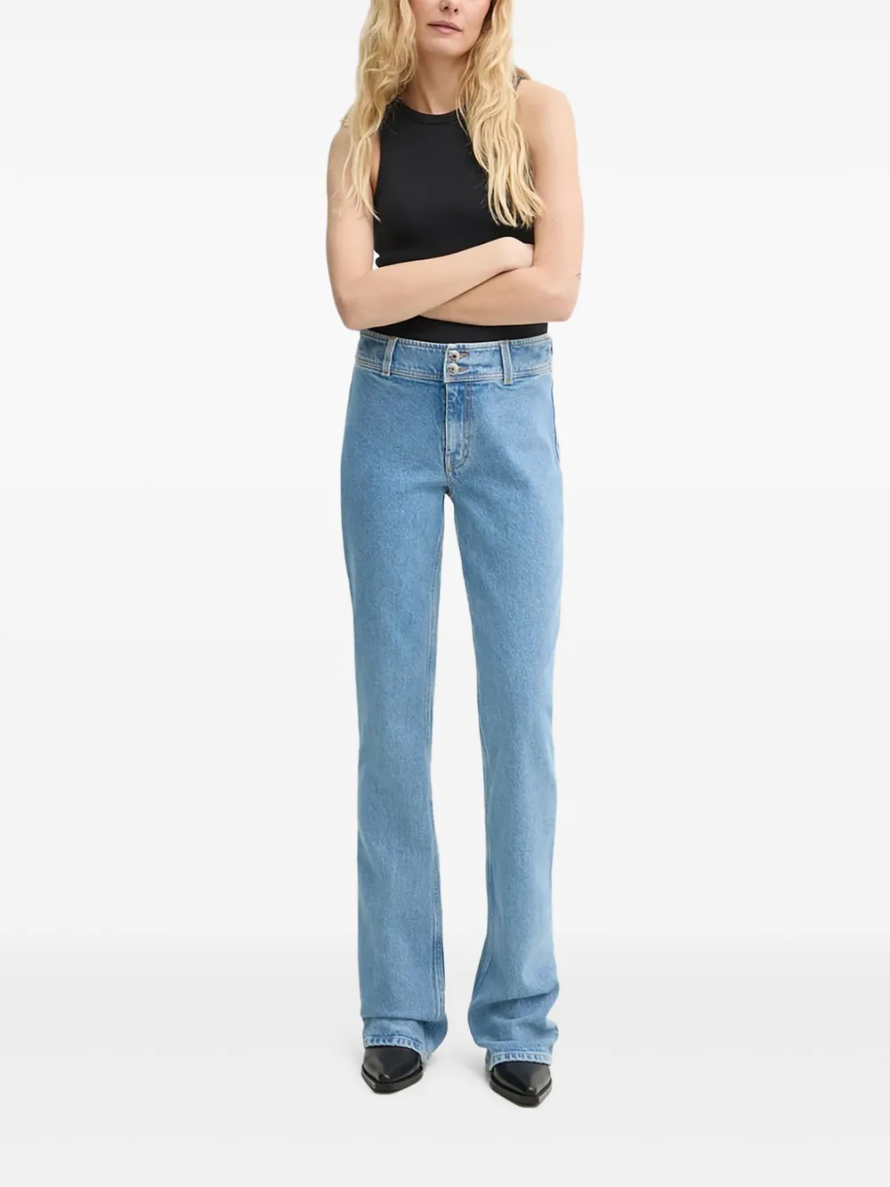 

Джинсы bootcut 90s Stacked Filippa K, синий
