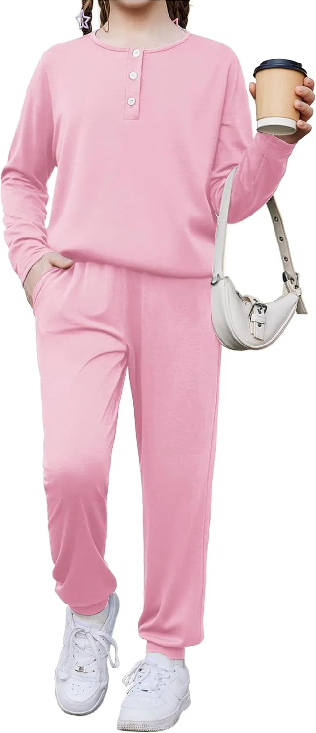Детский спортивный костюм с карманами Arshiner, Light Pink