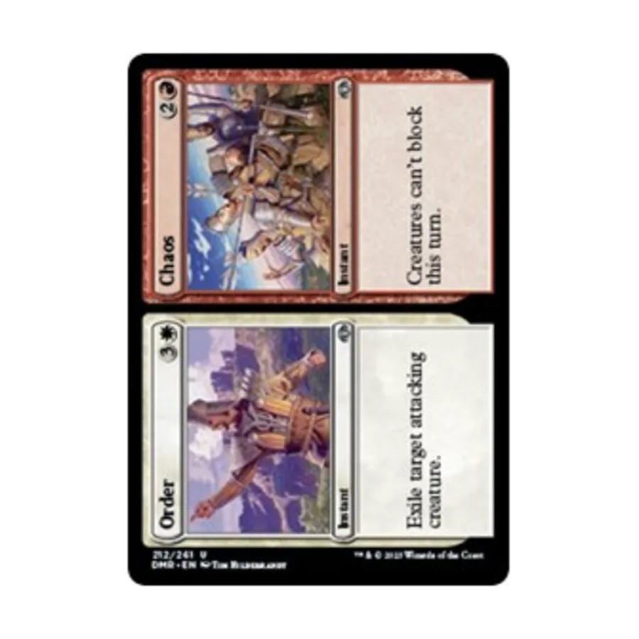 

CCG Порядок // Хаос (U), MTG - Dominaria Remastered