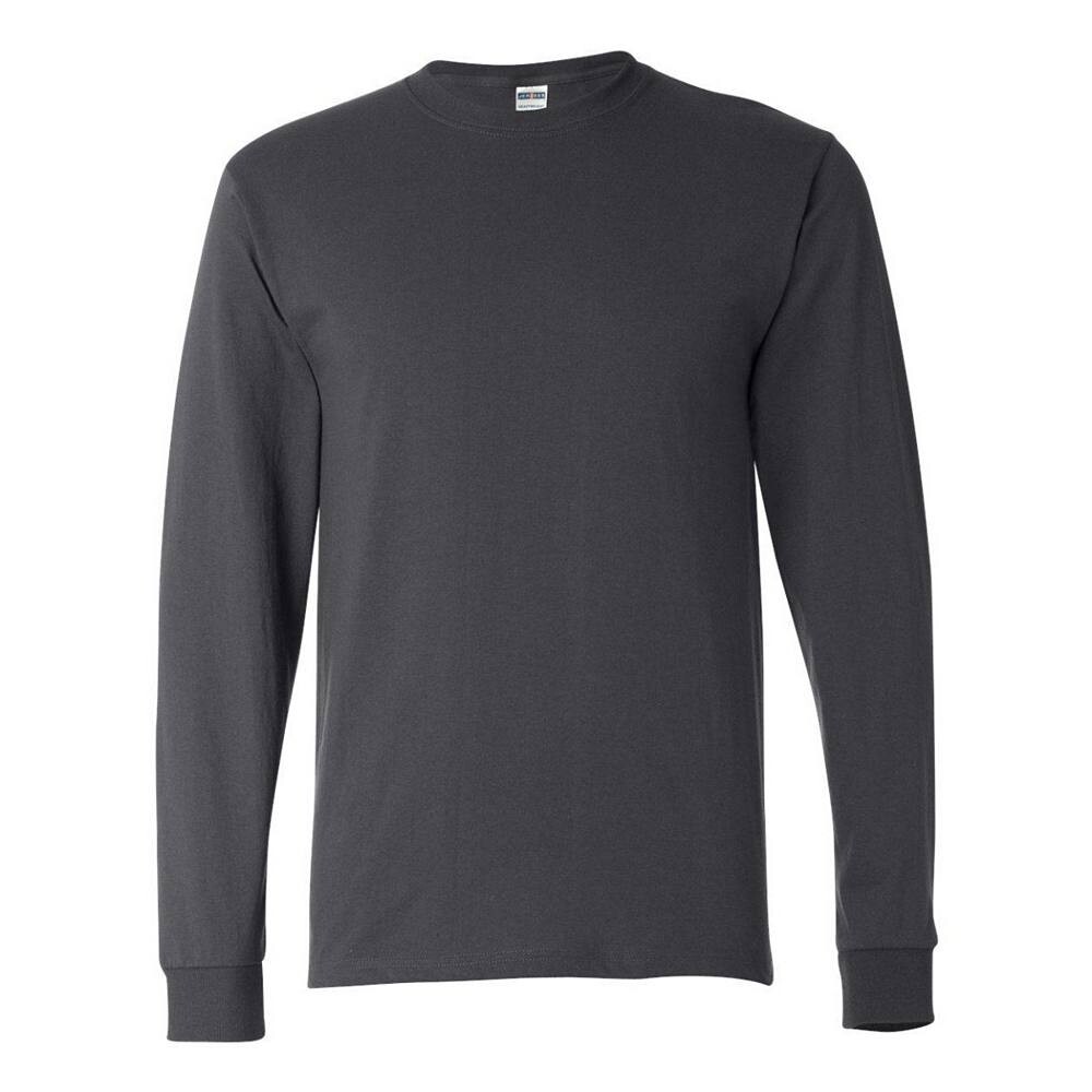 

Футболка Jerzees Dri-power с длинными рукавами 50/50 JERZEES, цвет Charcoal Grey