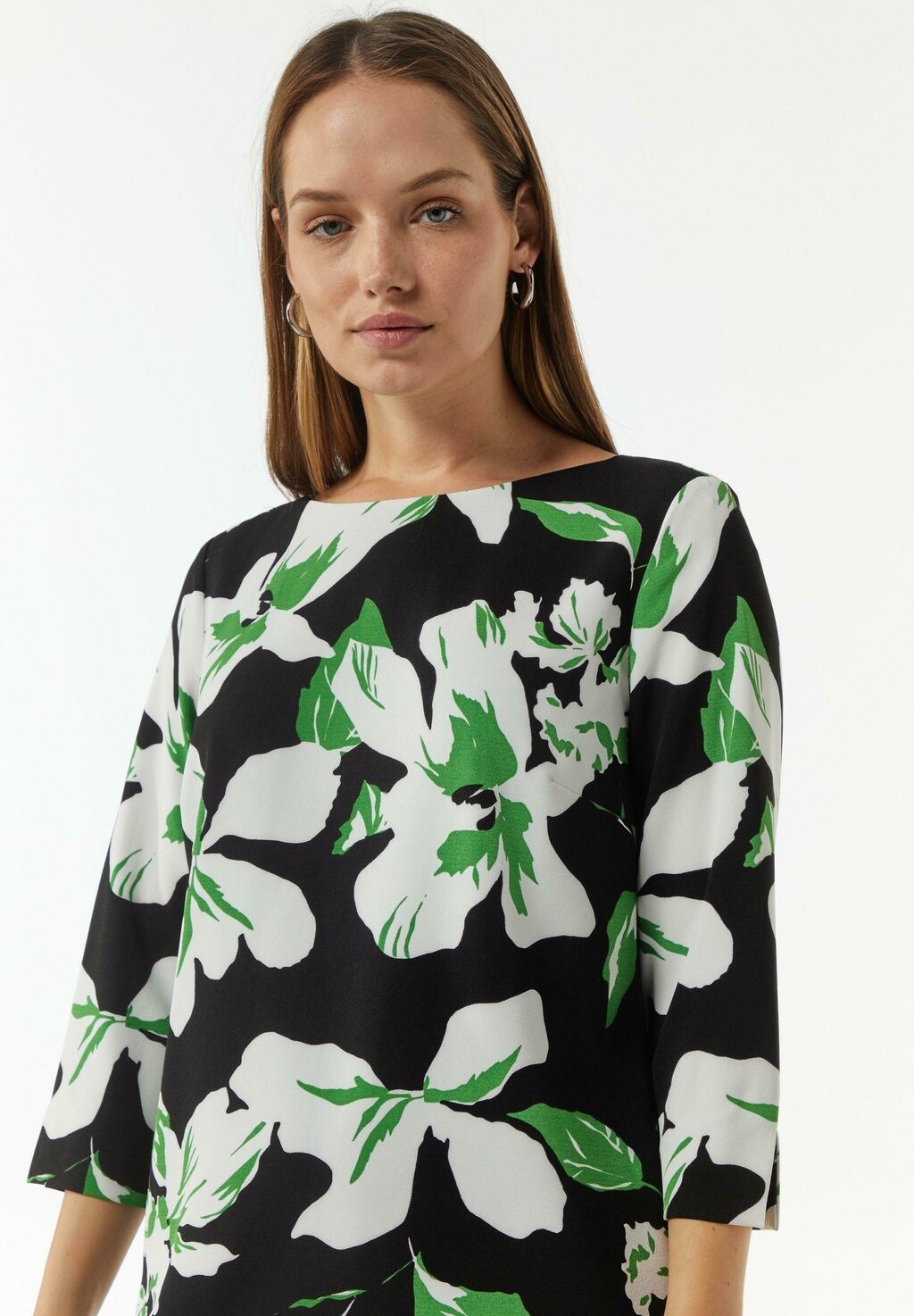

Дневное платье comma, цвет Mottled Black
