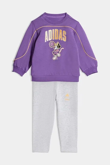 Спортивный костюм принт DISNEY Adidas, фиолетовый