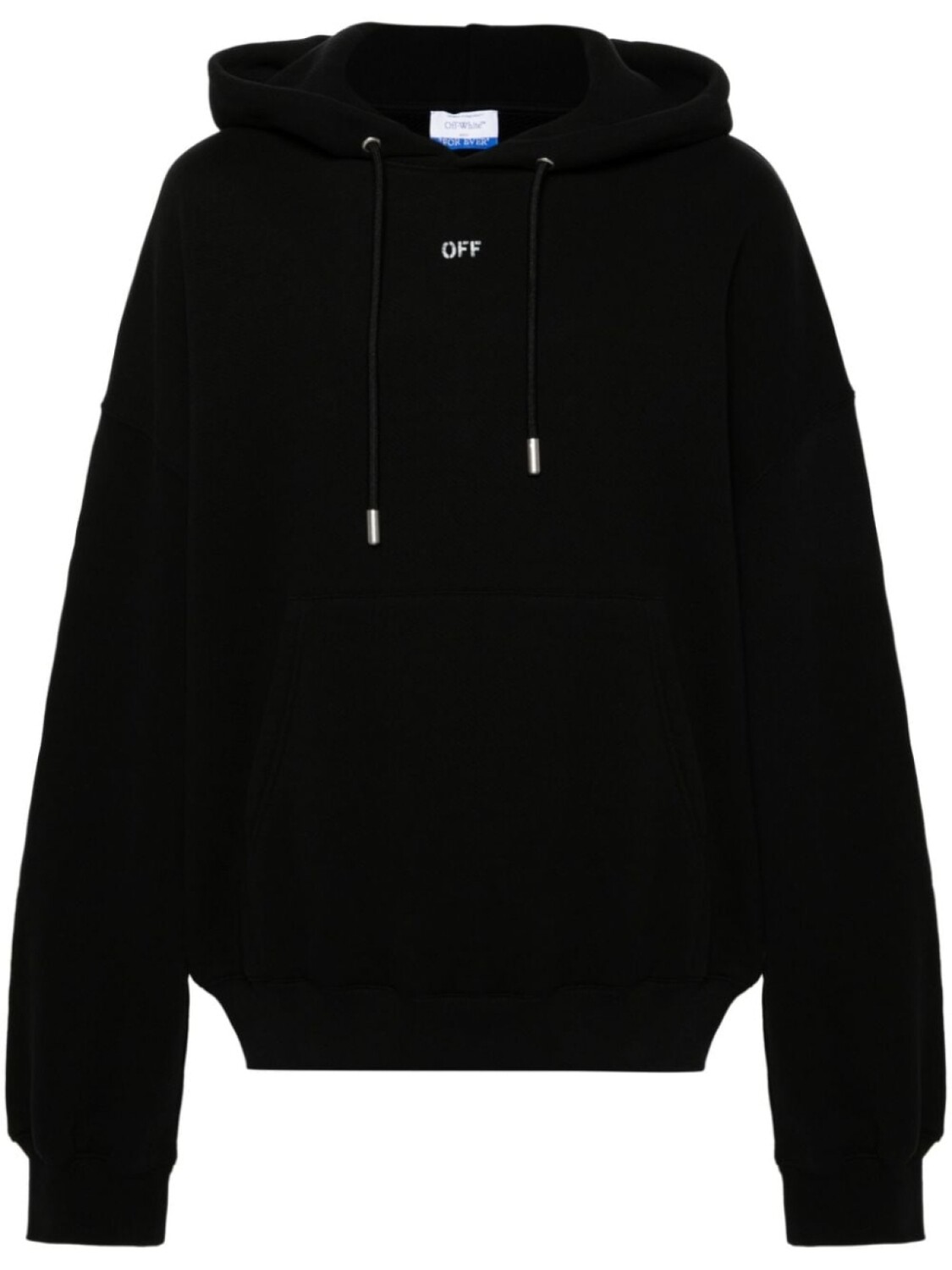 

Off-White худи с логотипом, черный