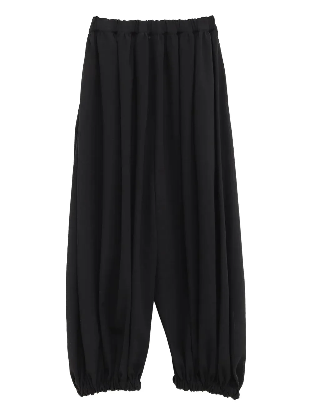 

Плиссированные брюки-баллоны COMME DES GARCONS, черный