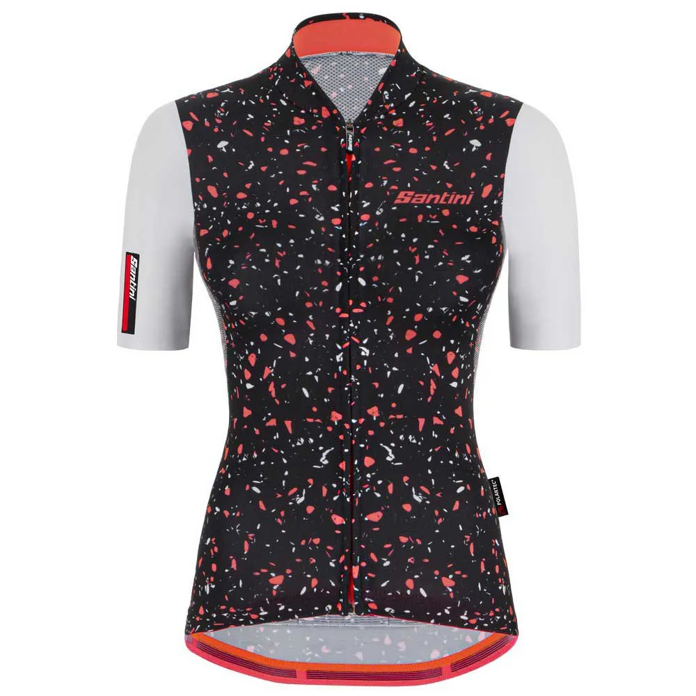

Джерси с коротким рукавом Santini Delta Pietra, черный