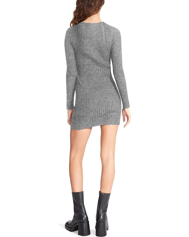 

Платье Steve Madden Lexi Sweater Dress, цвет Heather Grey