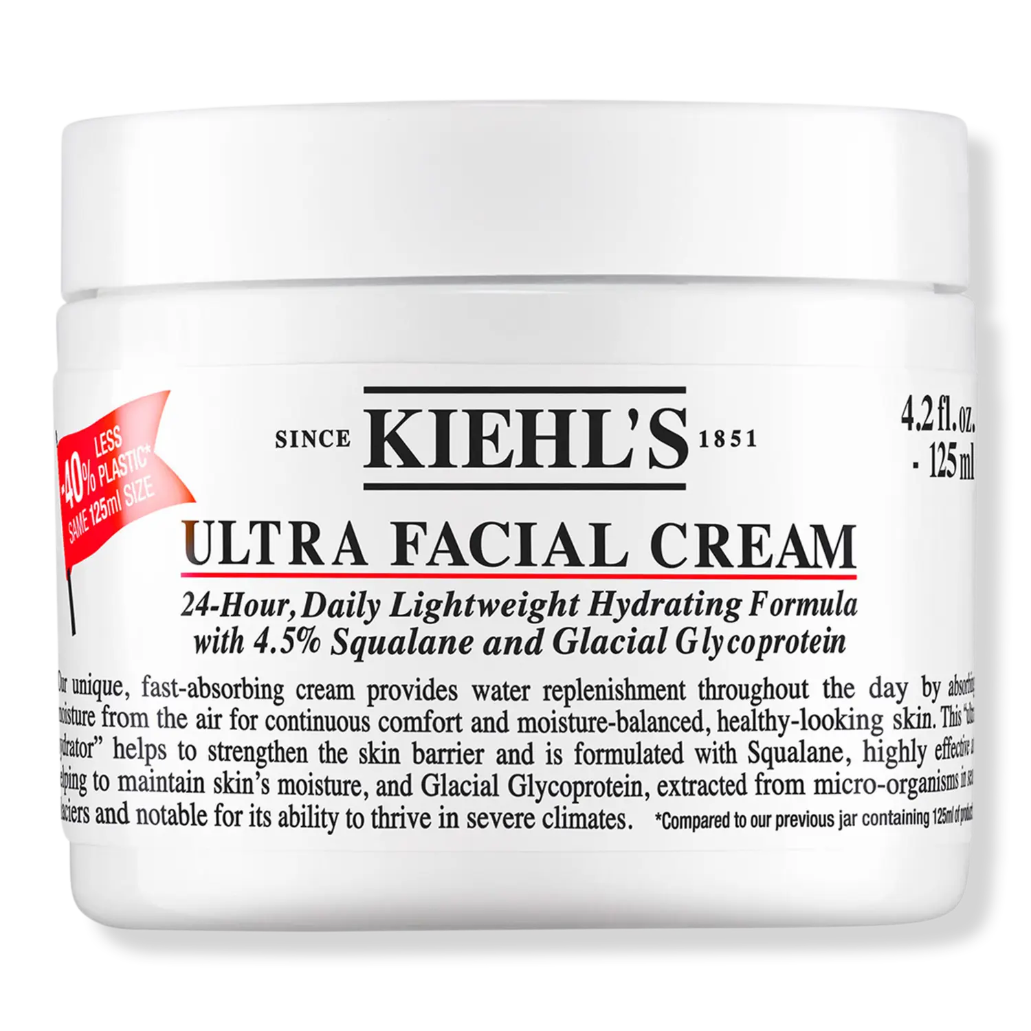 

Ультра-крем для лица со скваланом Kiehl's Since 1851, 4.2 oz