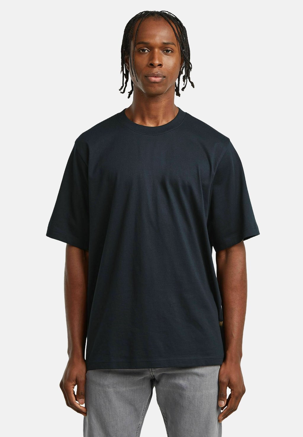 

Базовая футболка LOOSE BOXY SHORT SLEEVE G-STAR, темно-синий