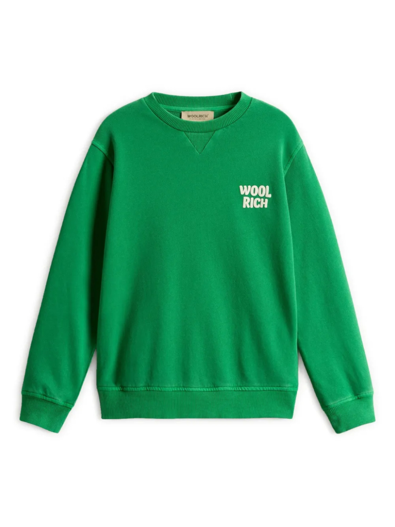 

Толстовка Woolrich с круглым вырезом, зеленый