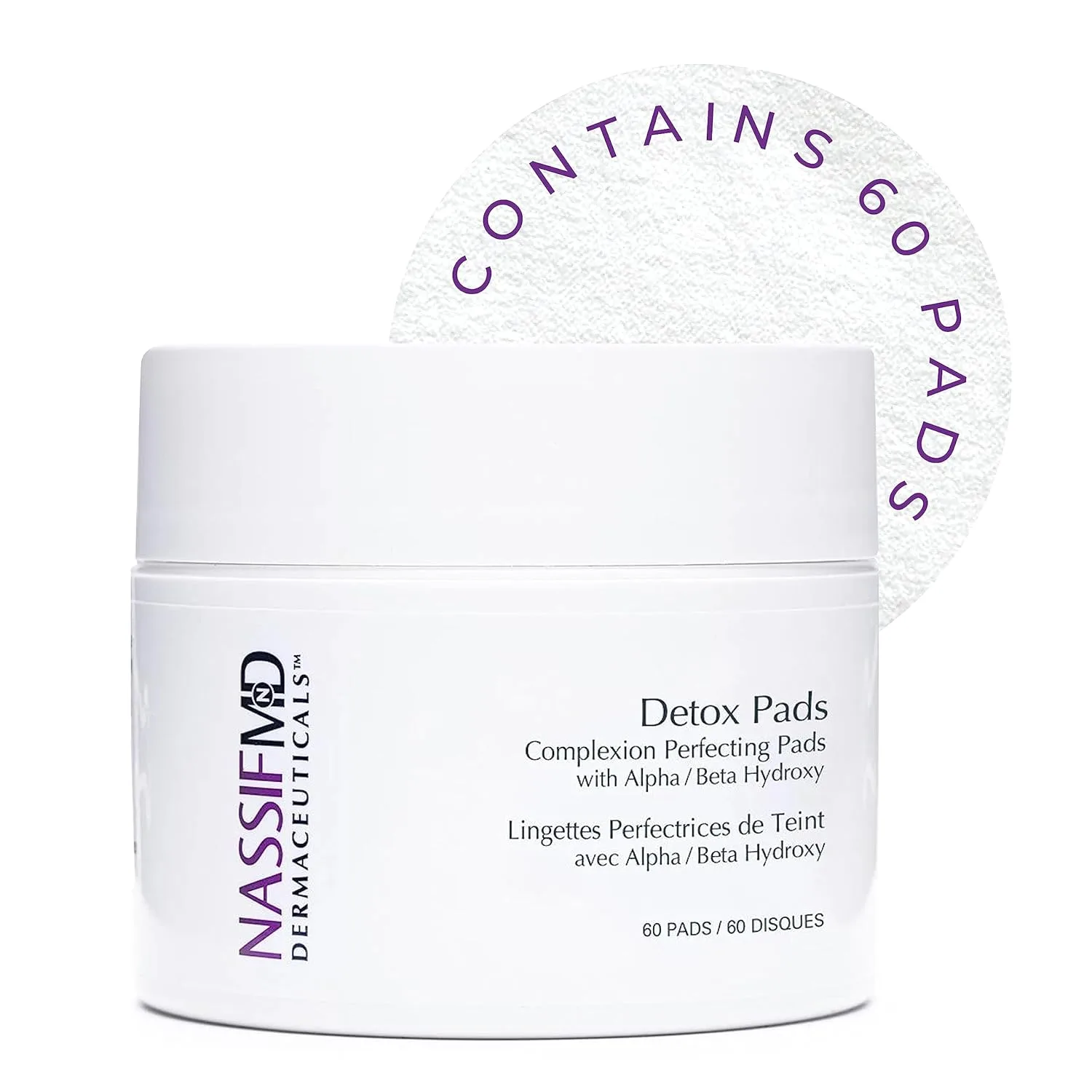 Набор NassifMD Detox Pads and Micro-Spa Vitamin C Skin Peel Bundle — фото 2