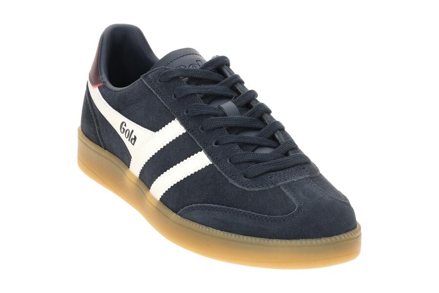 Кроссовки Gola Viper Shoes, синие, белые, мужские, велюровые, CMB735 — фото 3