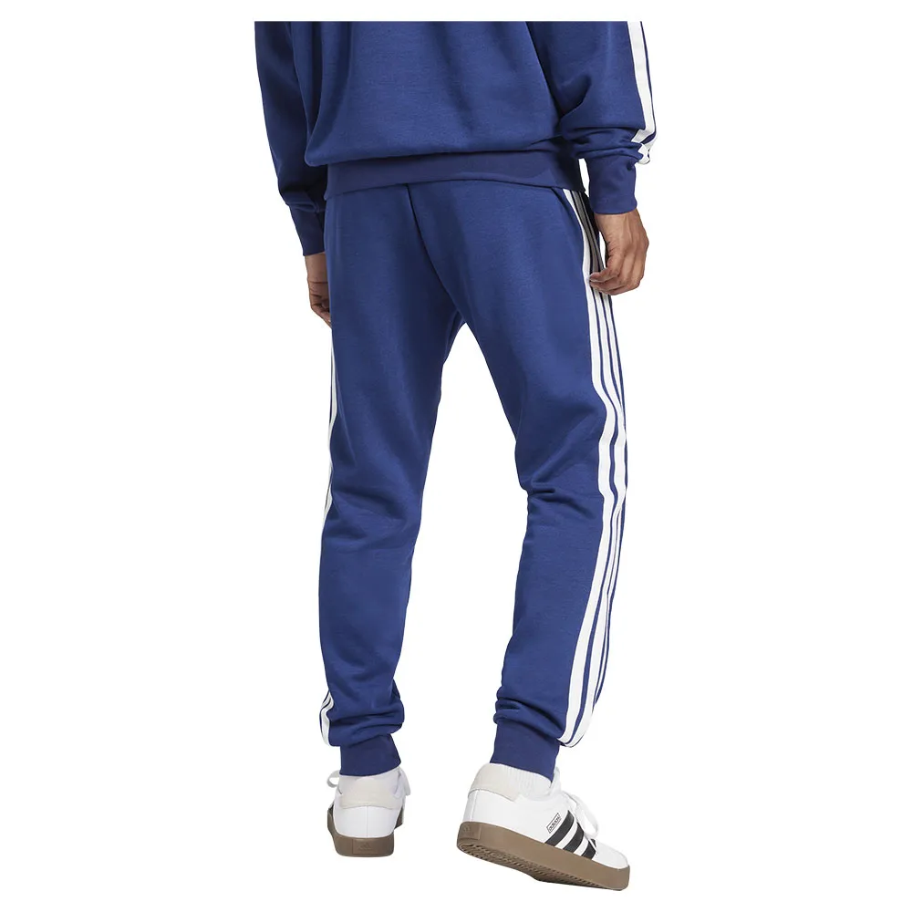 Джоггеры adidas Essentials 3 Stripes Fleece, синий — фото 2