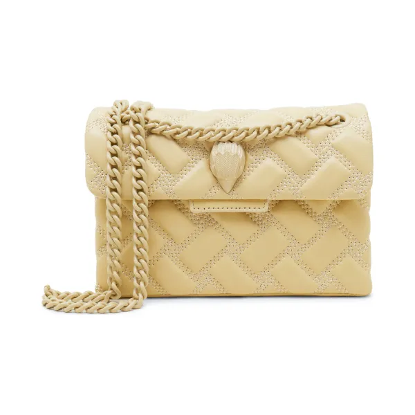 

Кожаная мини-сумка Kensington Kurt Geiger, бежевый