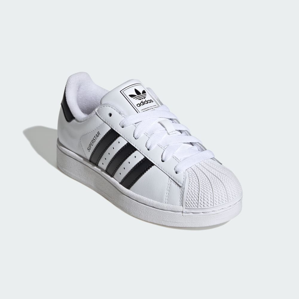 Кроссовки Adidas Superstar II Shoes Kids, цвет Cloud White/Core Black/Cloud White — фото 4