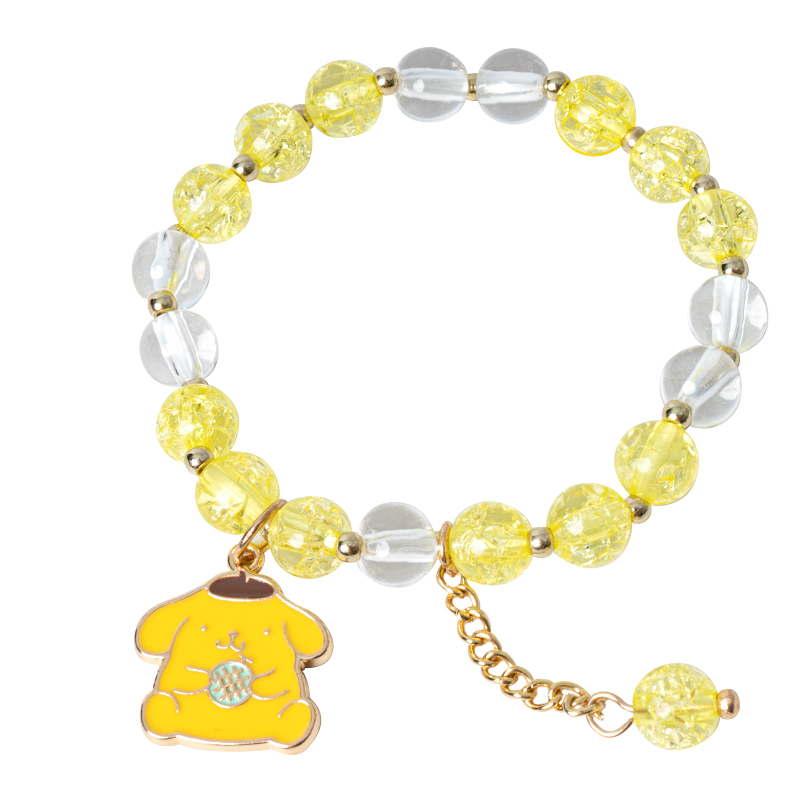 

FIRST PARTY Браслет с бусинами-тарелками Sanrio My Melody, Kuromi, Pompompurin, Cinnamoroll