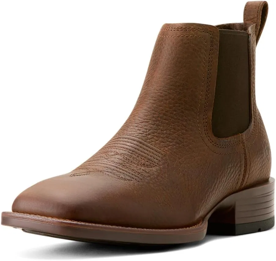 Мужские ковбойские ботинки ARIAT Sport Booker Ultra Western для верховой езды Коричневые, Einheitsgröße