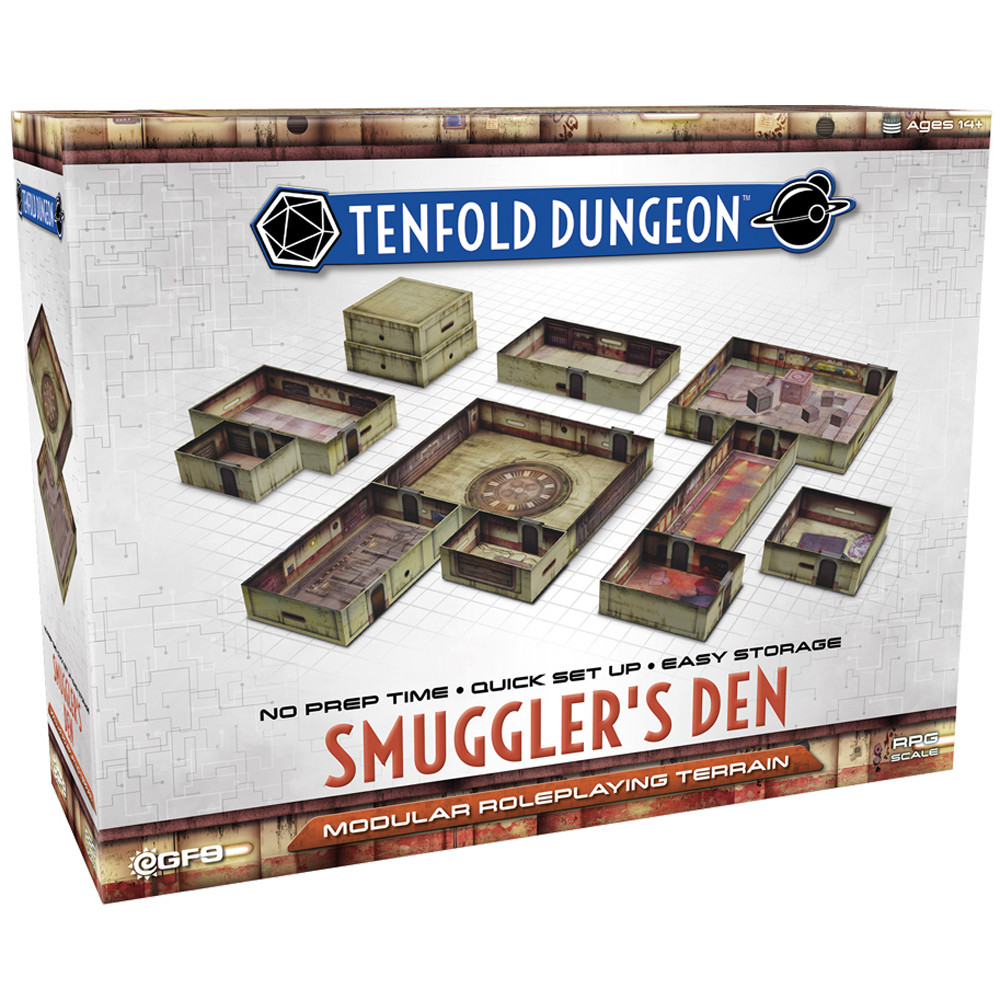 

Миниатюра Gale Force 9 Tenfold Dungeon: Smuggler's Den