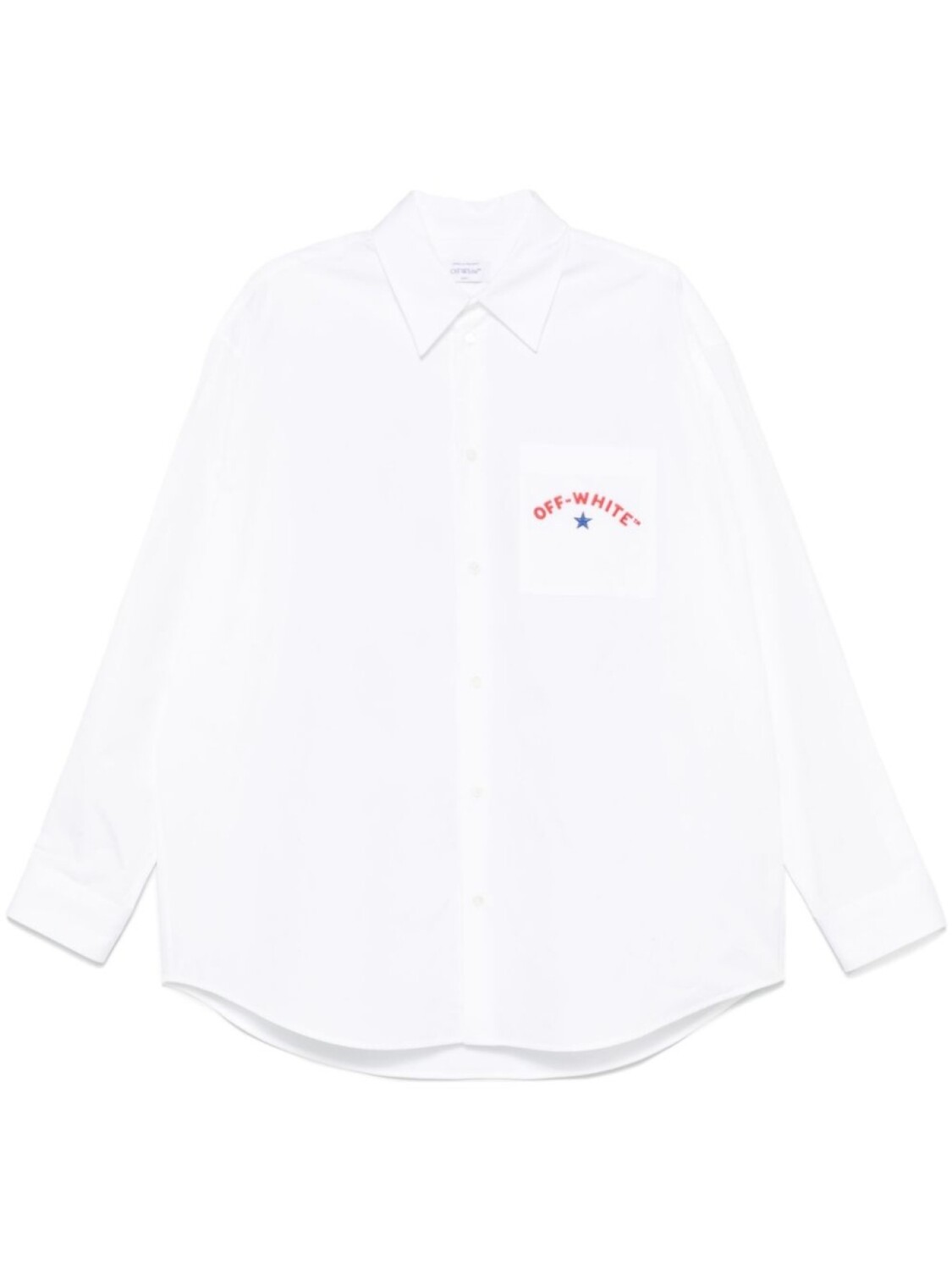 

Off-White рубашка Star Arrow, белый