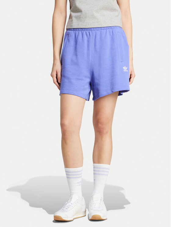 

Спортивные шорты loose fit Essentials French Terry IW5708 Adidas, синий