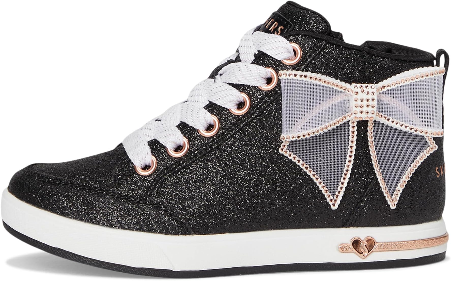 Кроссовки SKECHERS KIDS Shoutouts 2.0 310640L, цвет Black/Rosegold — фото 4