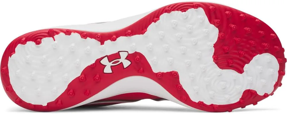 Бейсбольные бутсы Under Armour для мужчин Yard Icon Turf, красно-белый — фото 3