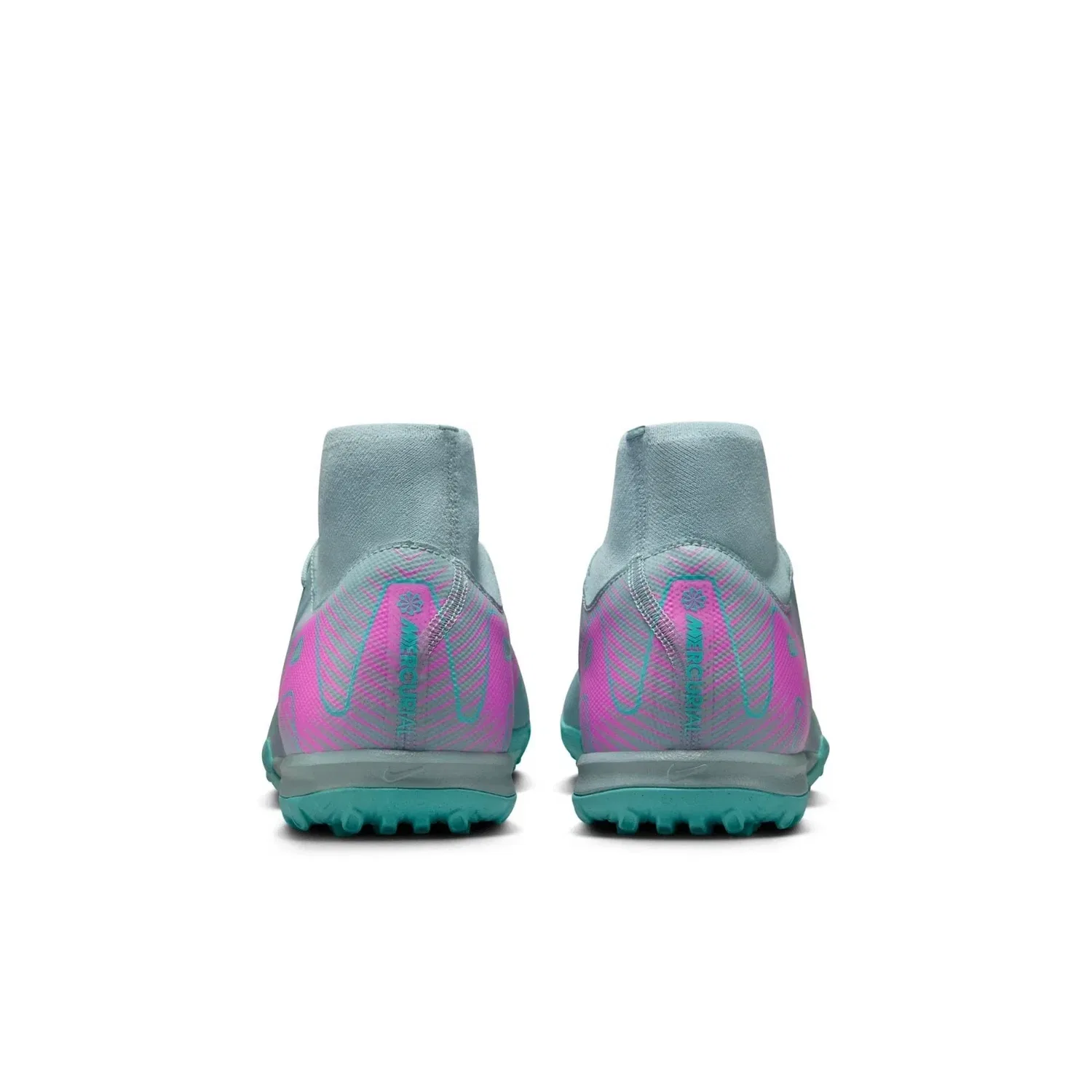 Футбольные бутсы Nike Mercurial Superfly 10 Academy Ocean Cube TF SHOP249, синий — фото 4