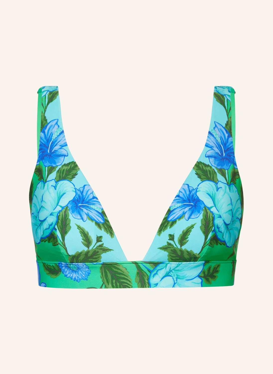 

Топ бикини-бюстье garden party SEAFOLLY, цвет HELLGRÜN/TÜRKIS/BLAU