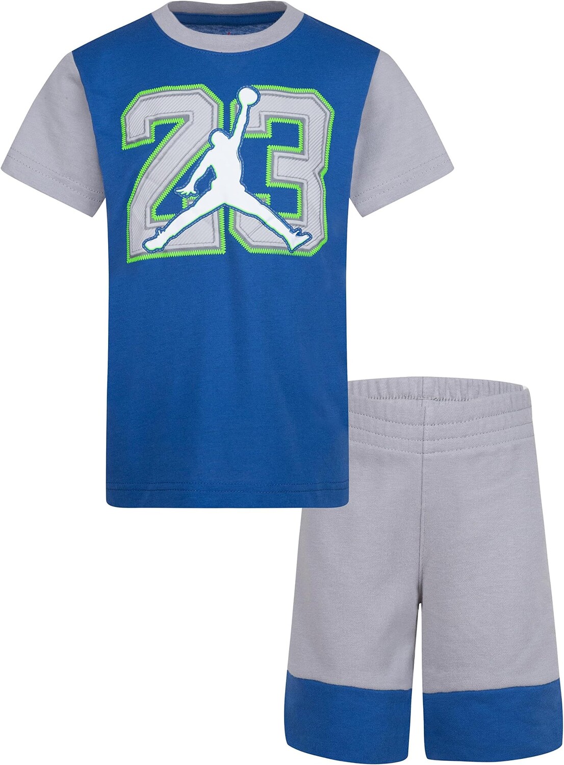

Детский набор Jordan Box Out Shorts Set, цвет Light Smoke Gray