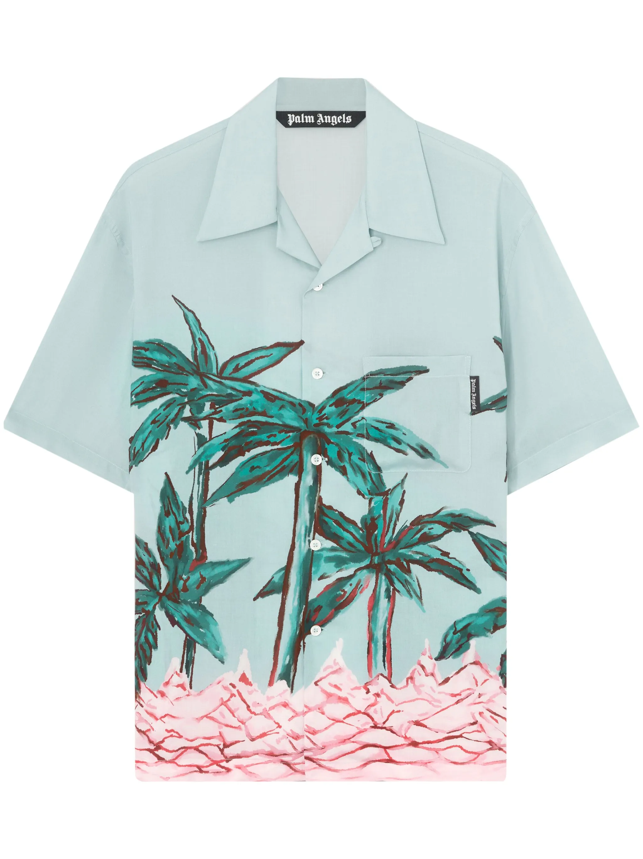 

Рубашка Palms Row Palm Angels, синий