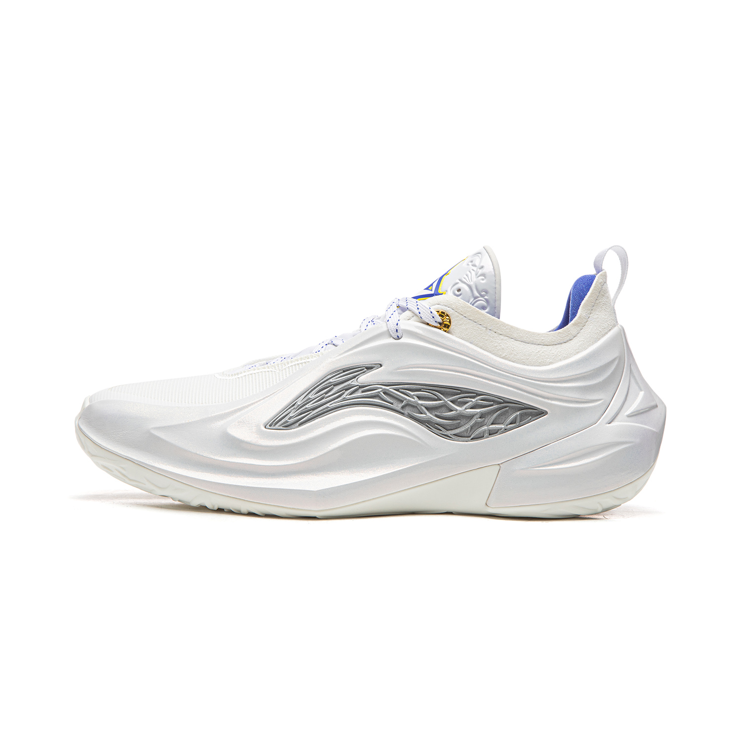 

Li-Ning JB4 амортизирующие нескользящие износостойкие дышащие сцепляющие низкие баскетбольные кроссовки men's white