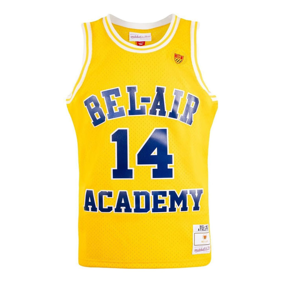

Джерси Mitchell & Ness x Bel-Air Home Jersey 'Smith 14', желтый