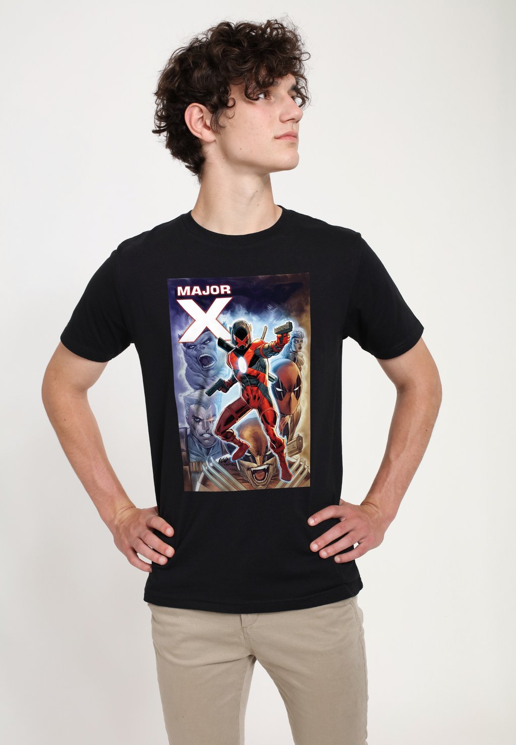 

Футболка с принтом X-MEN MAJOR X Marvel, черный