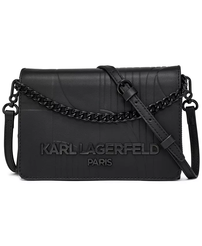

Сумка кросс-боди Lourdes Rivet KARL LAGERFELD PARIS, черный