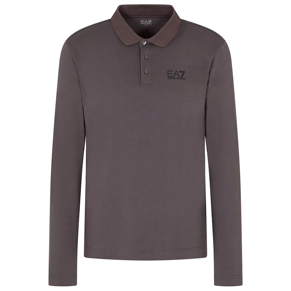

Поло с длинным рукавом EA7 EMPORIO ARMANI Train Core ID St CC, серый