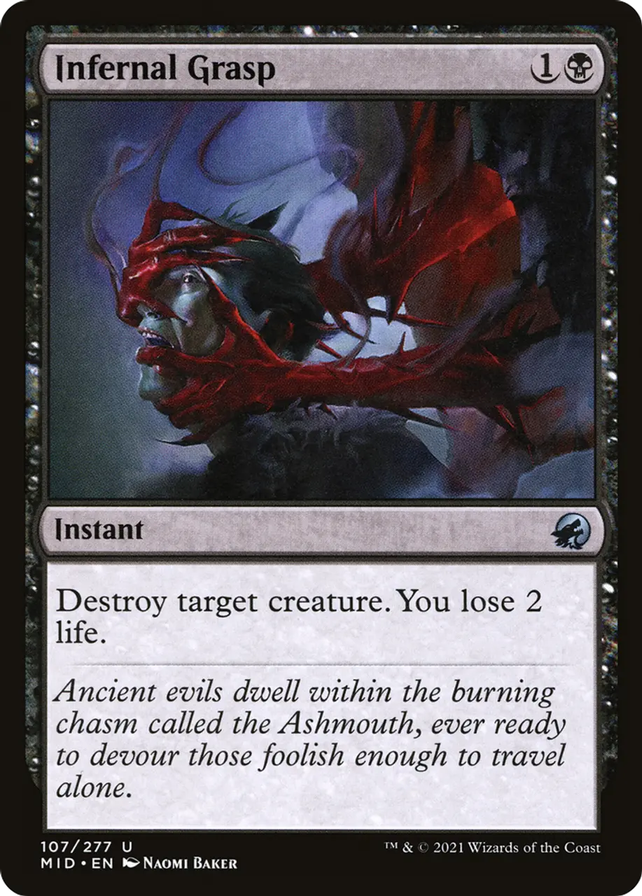 

Карточная игра Infernal Grasp - Innistrad: Midnight Hunt