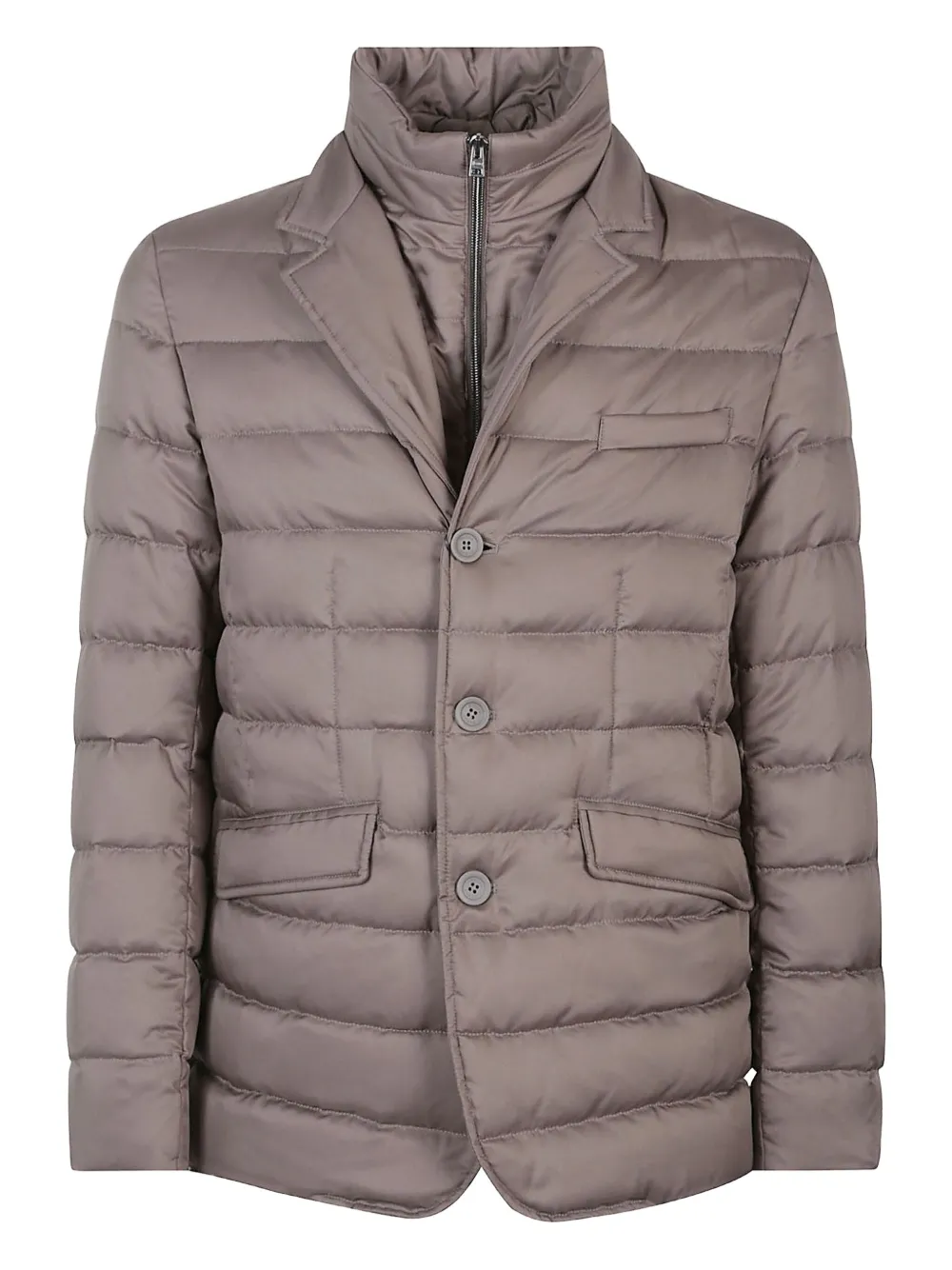 

Стеганая куртка на пуговицах Herno, нейтральный