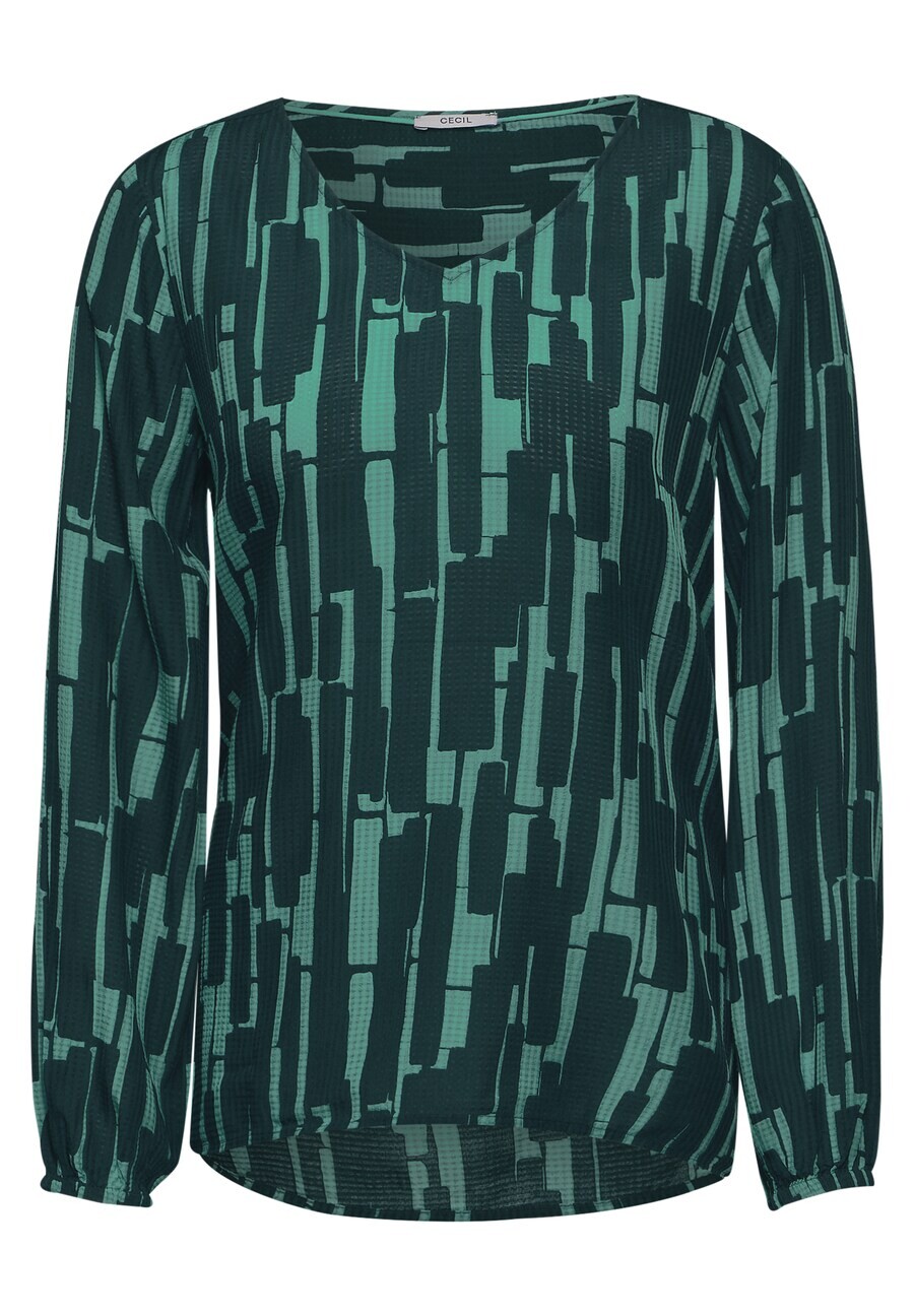 

Блузка CECIL Blouse, цвет mint/dark green