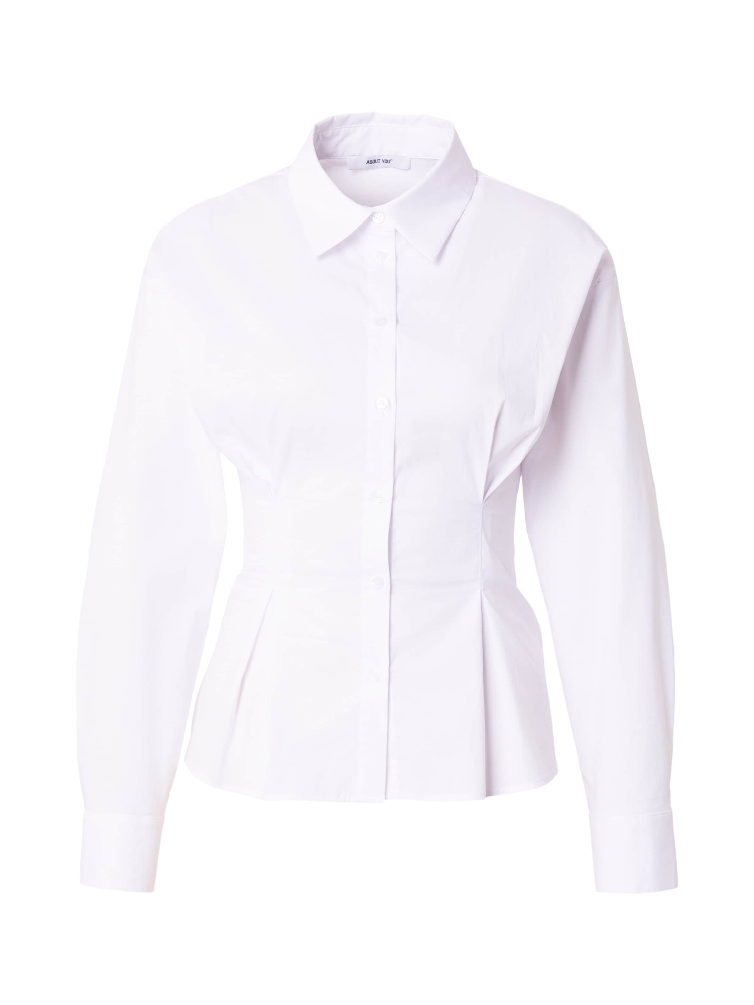 

ABOUT YOU Рубашка 'Cora' в белом цвете