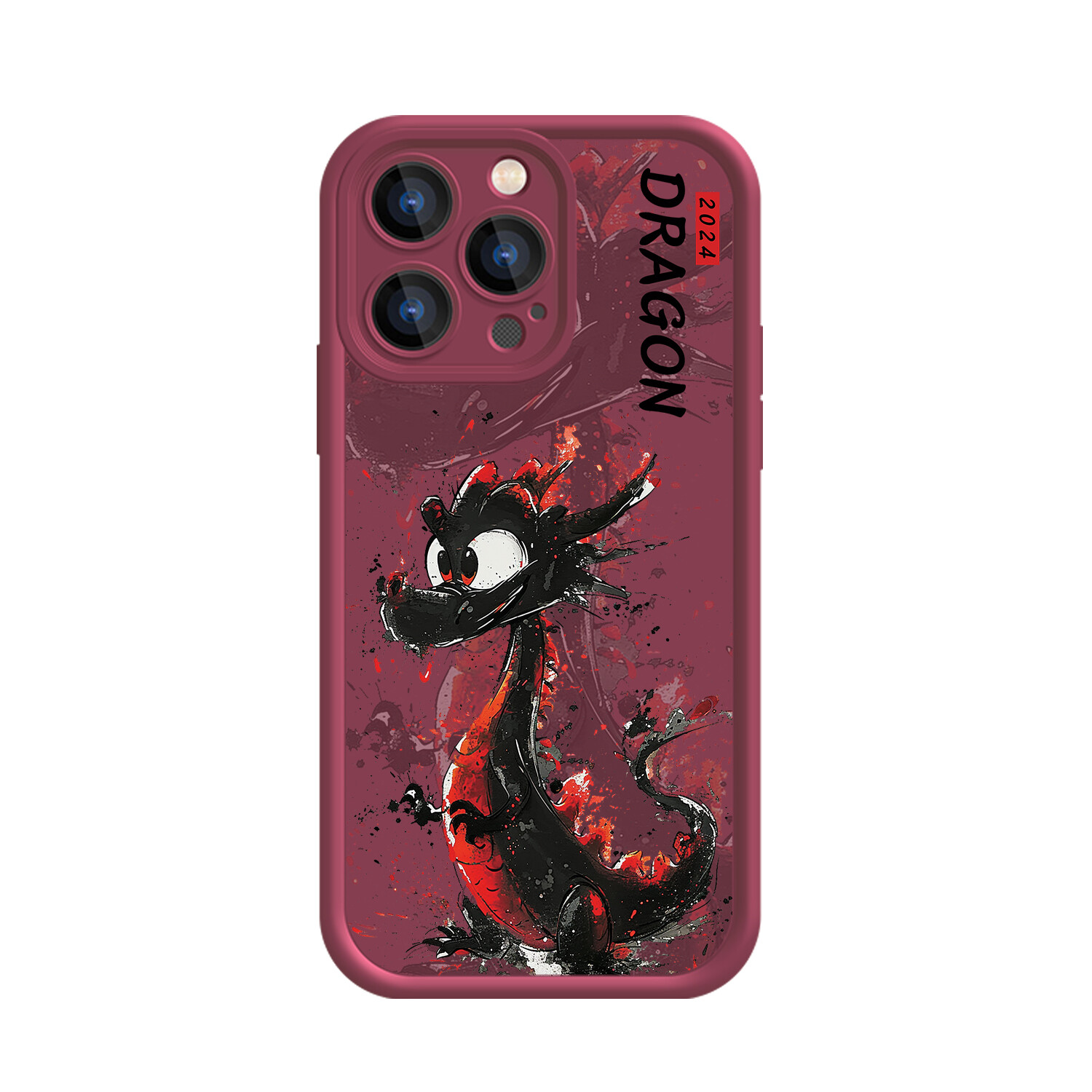 

MINISO чехол для телефона Apple 15PROMAX, DWQFTY351 - burgundy, Красный, MINISO чехол для телефона Apple 15PROMAX, DWQFTY351 - burgundy