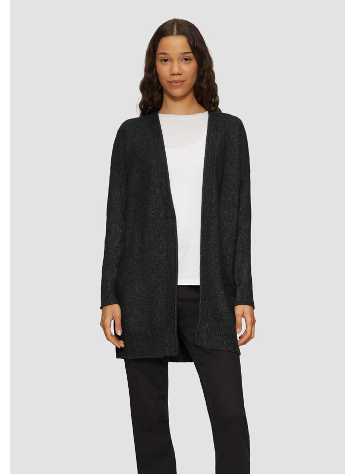 

Куртка QS Strickjacke langarm, черный