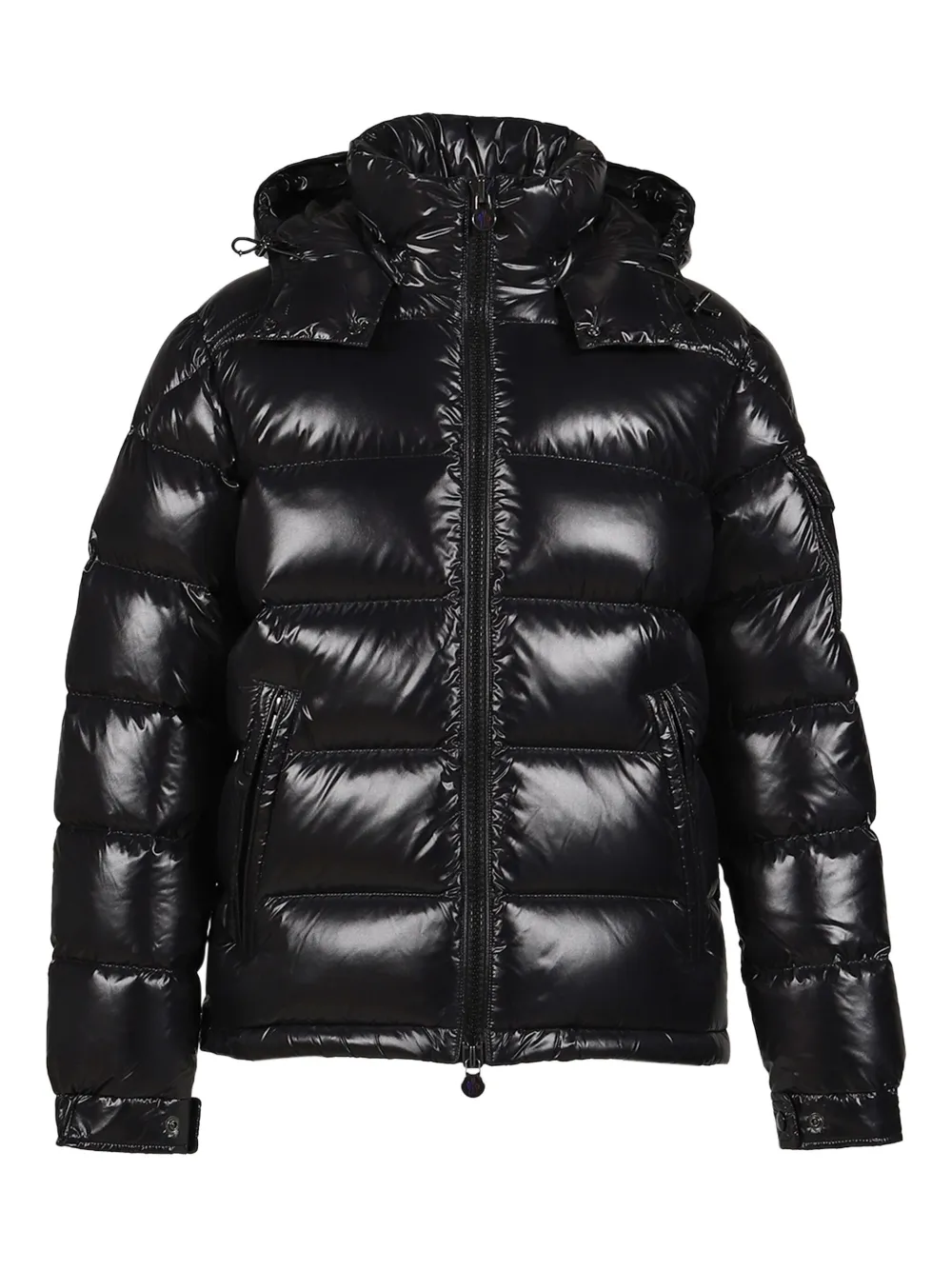 

Пуховик с капюшоном MONCLER, черный