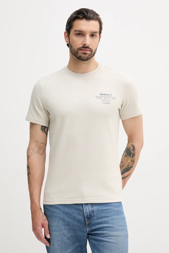 

Футболка HUCKLEY Barbour, бежевый