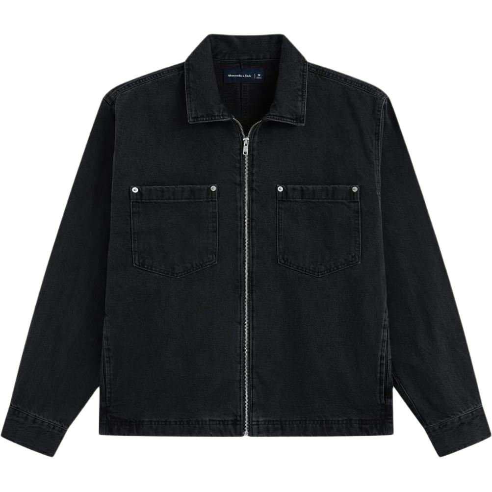 

Куртки и пальто мужские Abercrombie＆Fitch, черный