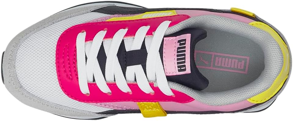Детские кроссовки Puma Future Rider SplashSneaker (унисекс), белый/розовый — фото 4