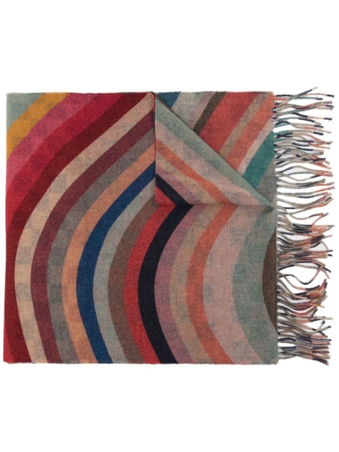 

Paul Smith шарф с узором, мультиколор