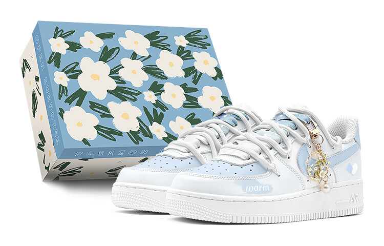 

Мужские кроссовки для скейтбординга Nike Air Force 1, Light Blue