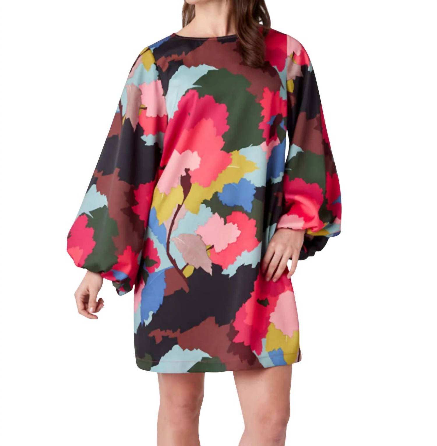 

Платье Сесили в расписном цветочном принте Crosby by Mollie Burch, Painted Floral