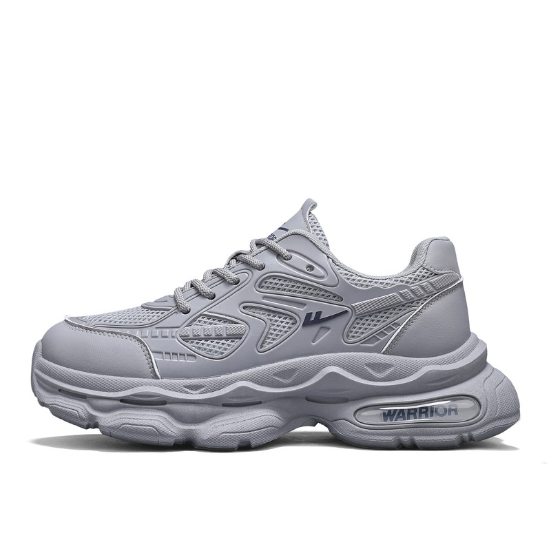 

Мужские кроссовки Low top Chunky с износостойким дышащим покрытием WARRIOR, серый