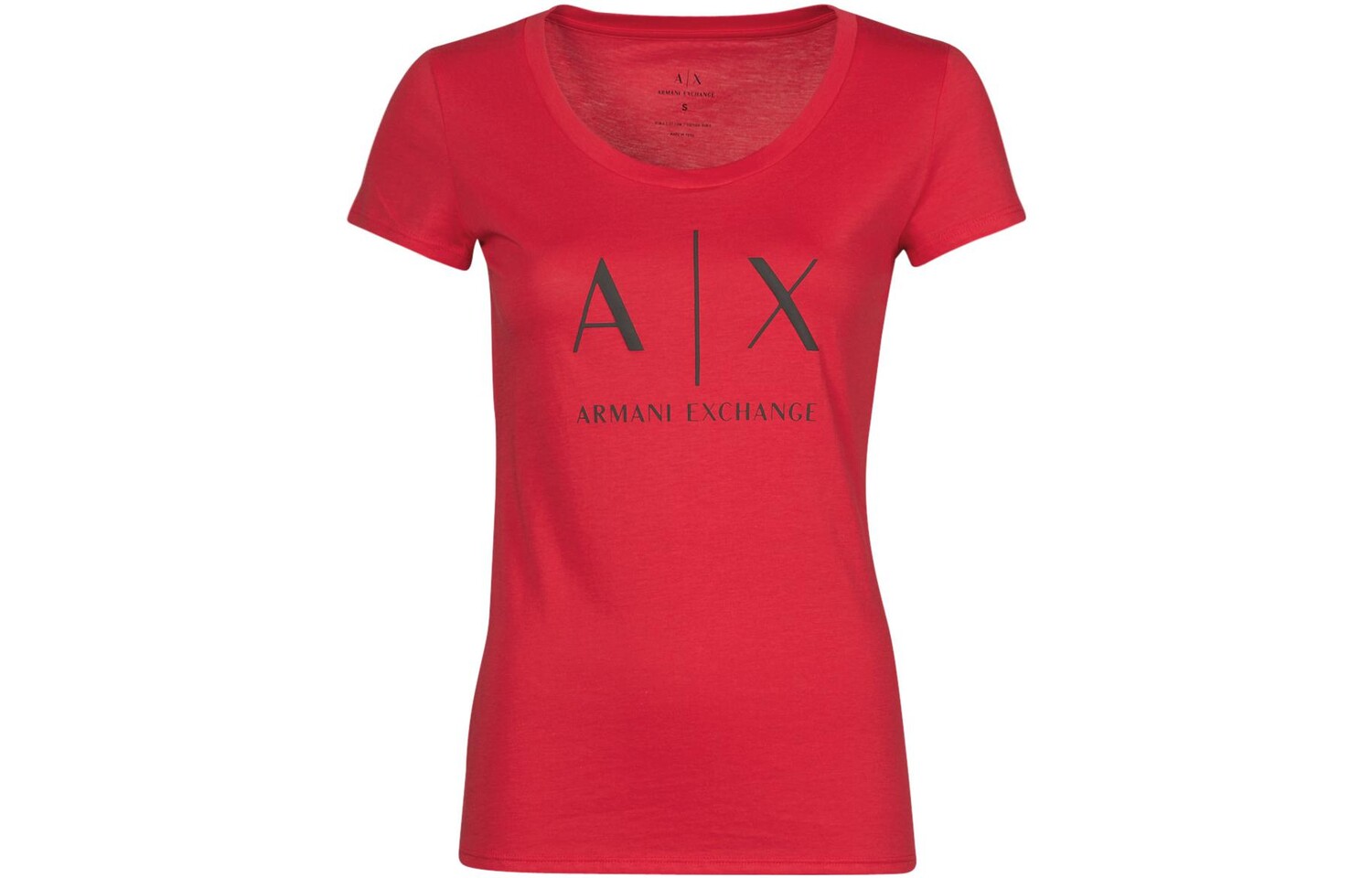 

Футболка женская красная Armani Exchange