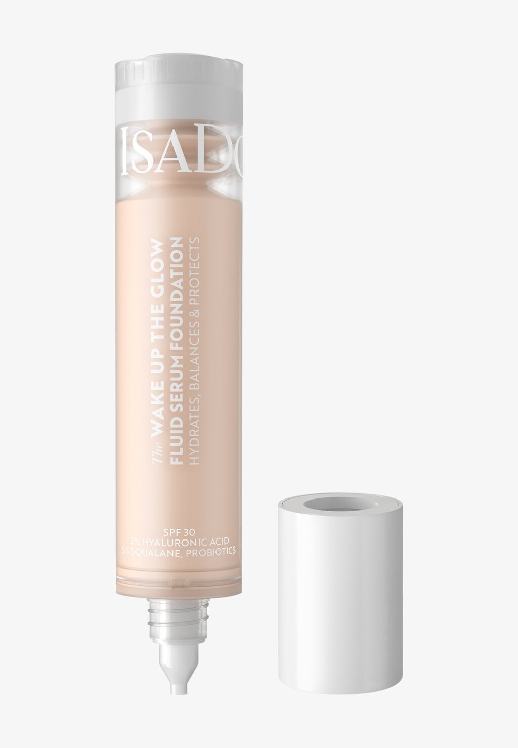 

Тональная основа The Wake Up The Glow Fluid Serum Foundation Spf30- IsaDora, бежевый